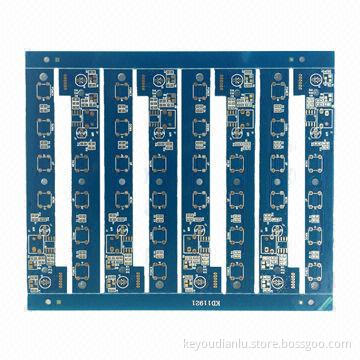 1.0mm PCB Design and Manufacturing with Blue Silkscreen